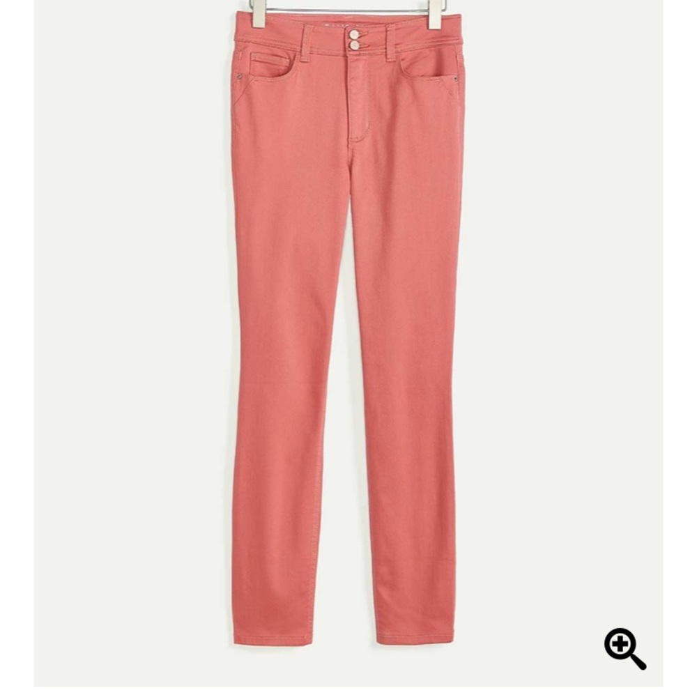 Faded rose high rise pants, size TALL